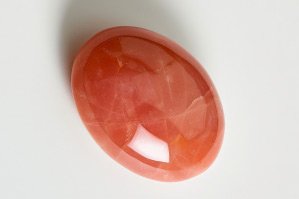 Red coral gemstone